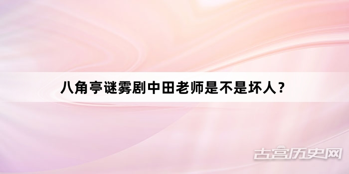 八角亭谜雾剧中田老师是不是坏人？