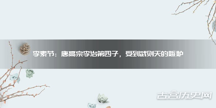 李素节：唐高宗李治第四子，受到武则天的嫉妒