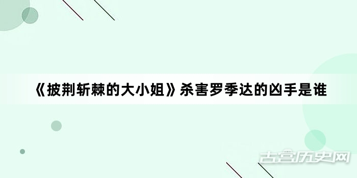 《披荆斩棘的大小姐》杀害罗季达的凶手是谁