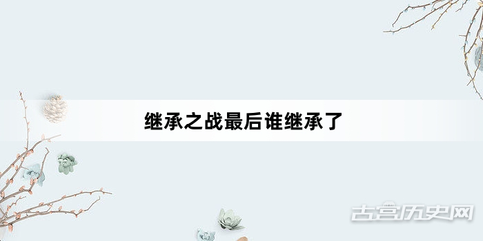 继承之战最后谁继承了