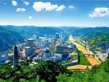 延安的地理位置