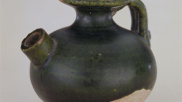 故宫馆藏巩义窑绿釉小壶