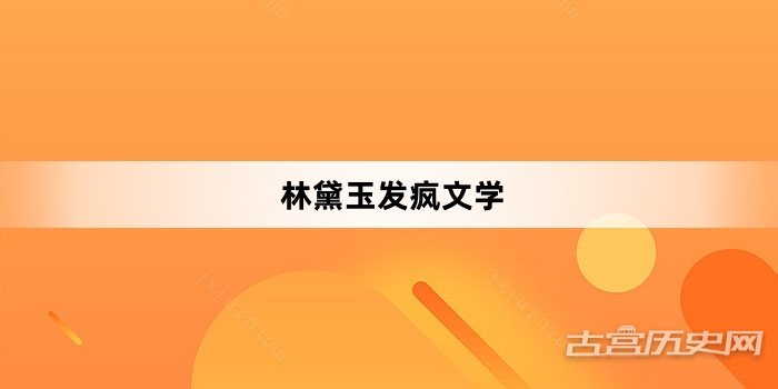 “林黛玉发疯文学”网络梗词解释
