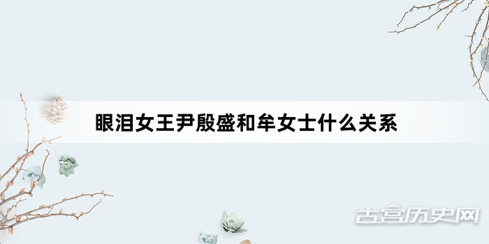 眼泪女王尹殷盛和牟女士什么关系