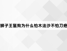 狮子王鬣狗为什么怕木法沙不怕刀疤