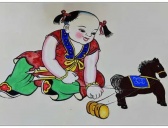 扑灰年画历史发展