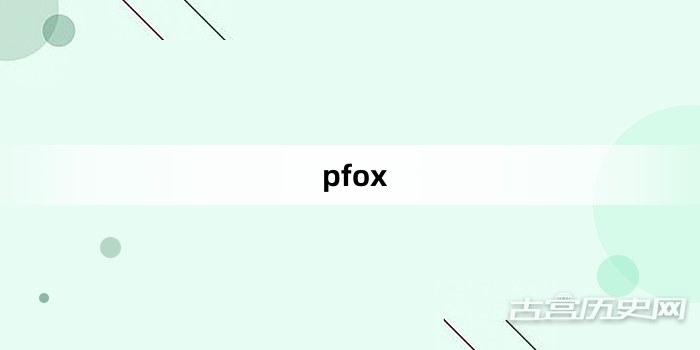 “pfox”网络梗词解释