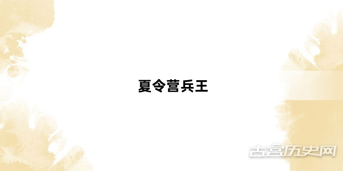 “夏令营兵王”网络梗词解释