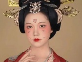 唐朝花钿的由来