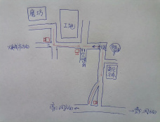 韩剧《联结》第八集在京探查地形图