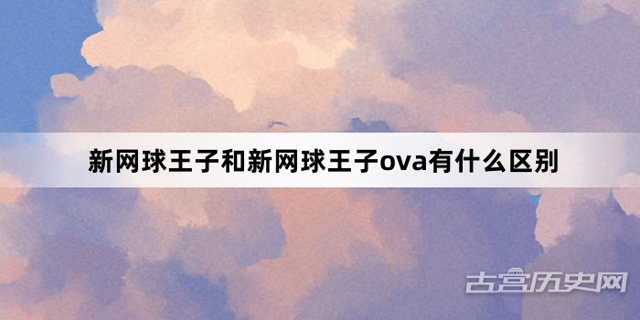 新网球王子和新网球王子ova有什么区别