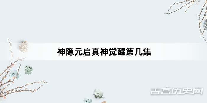 神隐元启真神觉醒第几集