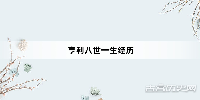 亨利八世一生经历