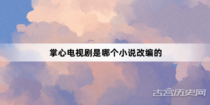 掌心电视剧是哪个小说改编的