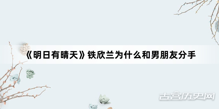 《明日有晴天》铁欣兰为什么和男朋友分手