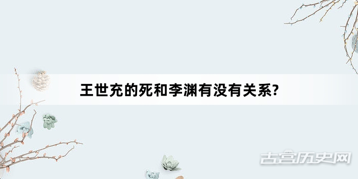 王世充的死和李渊有没有关系?