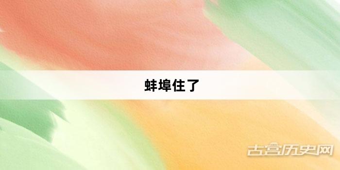 “蚌埠住了”网络梗词解释