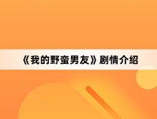 《我的野蛮男友》剧情介绍