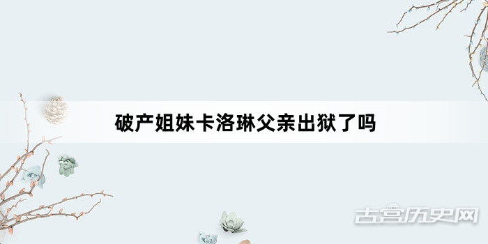 破产姐妹卡洛琳父亲出狱了吗