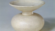 故宫馆藏白釉渣斗