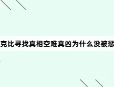 洛克比寻找真相空难真凶为什么没被惩罚