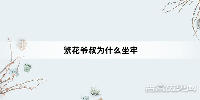 繁花爷叔为什么坐牢