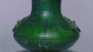 故宫馆藏绿釉铺首耳陶壶