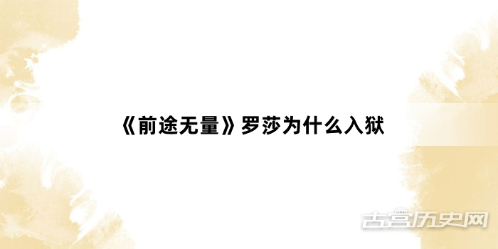 《前途无量》罗莎为什么入狱