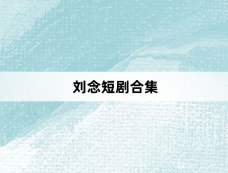 刘念短剧合集