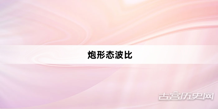 “炮形态波比”网络梗词解释