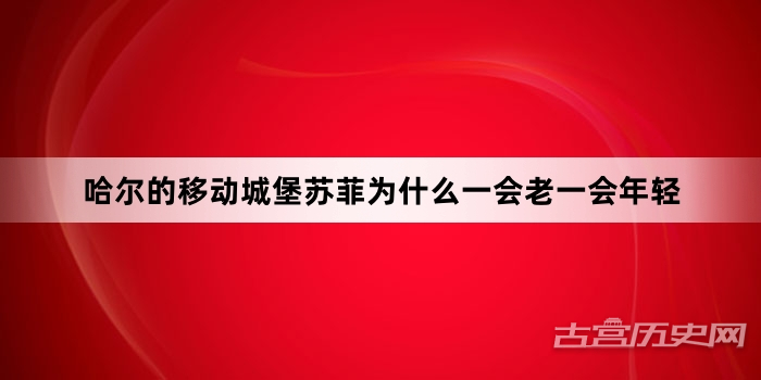 哈尔的移动城堡苏菲为什么一会老一会年轻