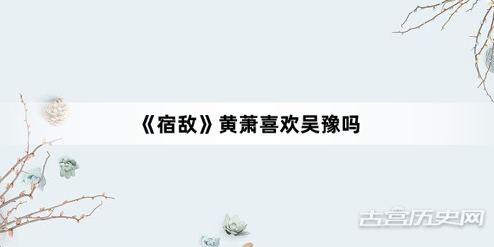 《宿敌》黄萧喜欢吴豫吗