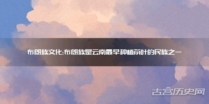 布朗族文化:布朗族是云南最早种植茶叶的民族之一