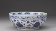 故宫馆藏青花缠枝莲纹碗