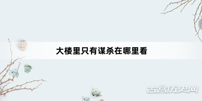 大楼里只有谋杀在哪里看