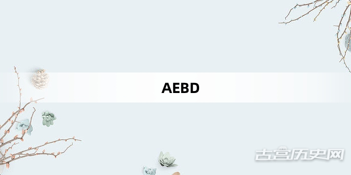 “AEBD”网络梗词解释