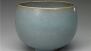故宫馆藏钧窑天蓝釉钵