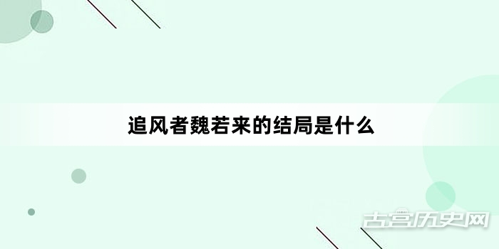 追风者魏若来的结局是什么