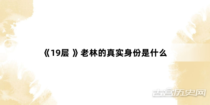 《19层 》老林的真实身份是什么