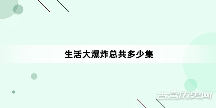 生活大爆炸总共多少集