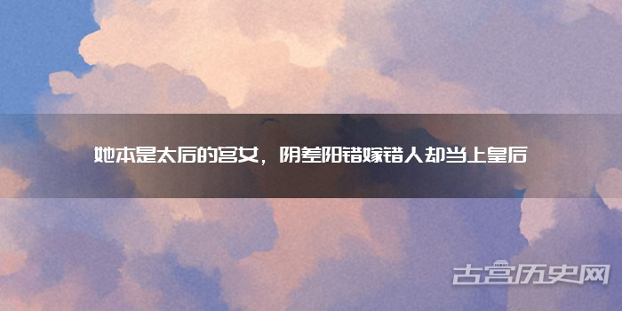 她本是太后的宫女，阴差阳错嫁错人却当上皇后