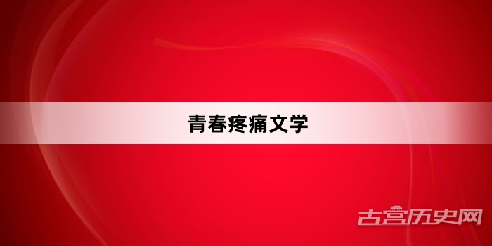 “青春疼痛文学”网络梗词解释