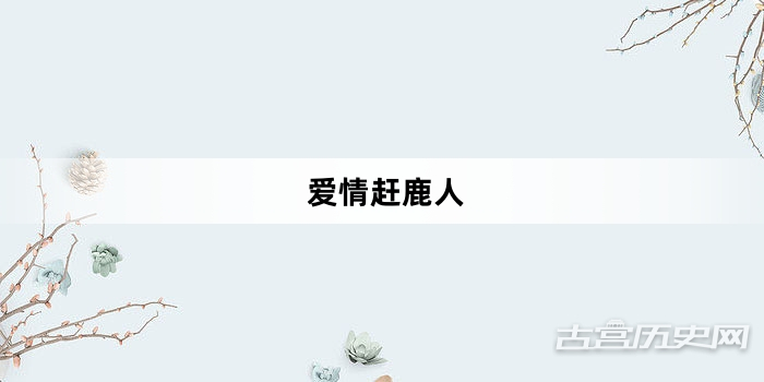 “爱情赶鹿人”网络梗词解释