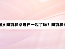 《好团圆》向前和柴进在一起了吗?向前和柴进结局