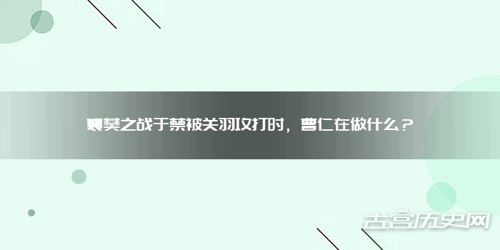襄樊之战于禁被关羽攻打时，曹仁在做什么？