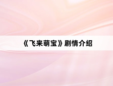 《飞来萌宝》剧情介绍