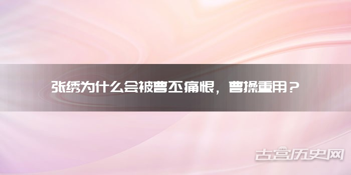 张绣为什么会被曹丕痛恨，曹操重用？