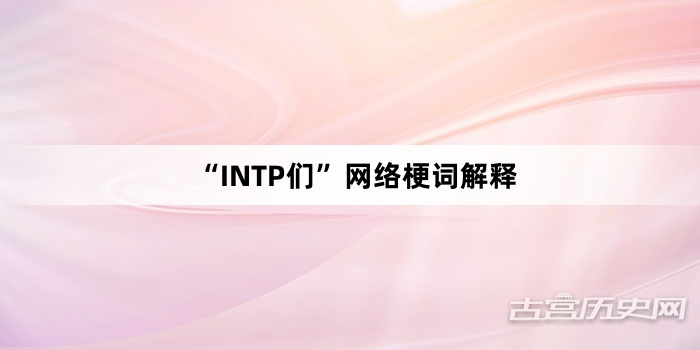 “INTP们”网络梗词解释