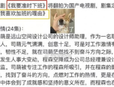 日剧《我要准时下班》翻拍为《我喜欢加班的理由》梗图由来