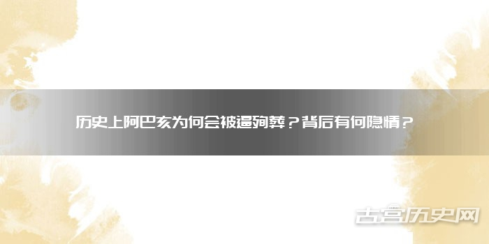 历史上阿巴亥为何会被逼殉葬？背后有何隐情？
